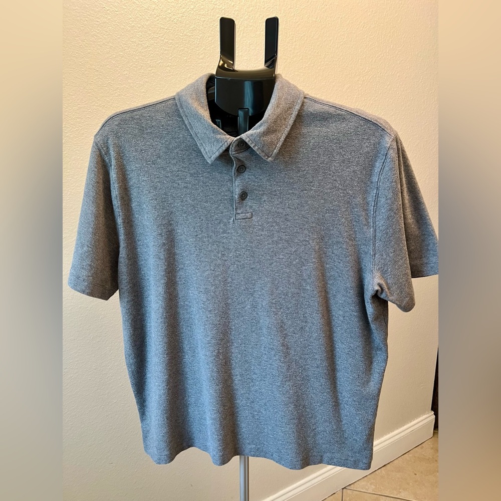 Men's Gray Polo Shirt